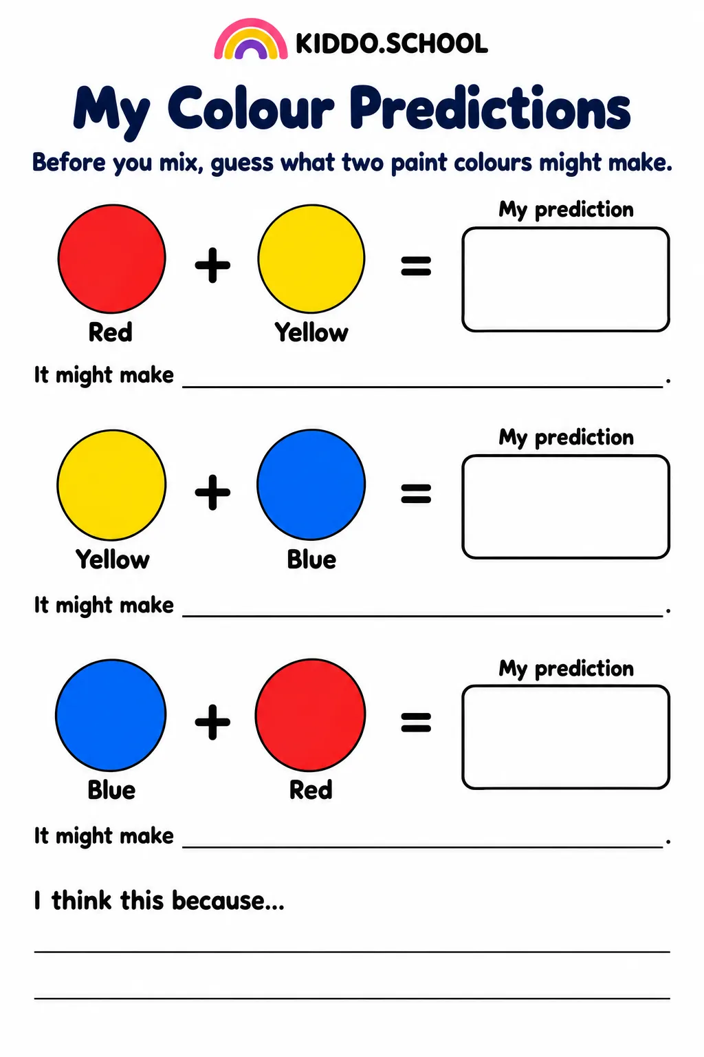 Preview of My Colour Predictions