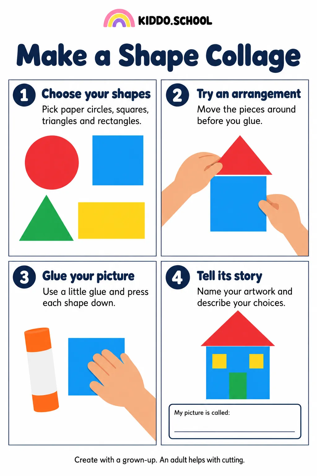 Preview of Make a Shape Collage