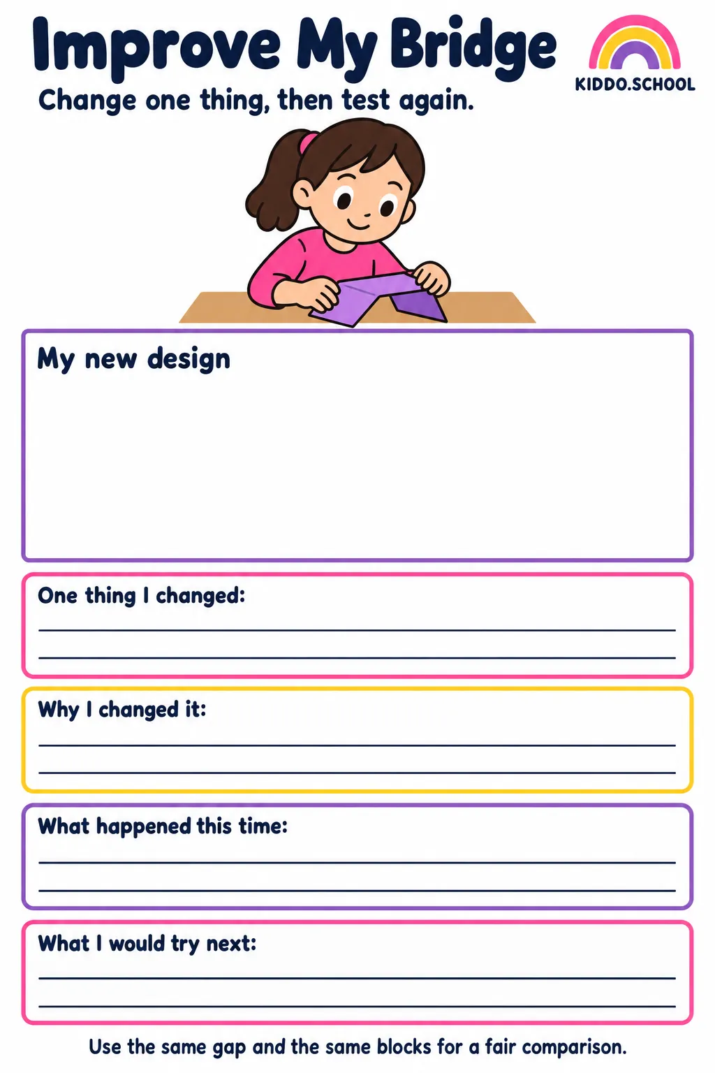 Preview of Improve My Paper Bridge