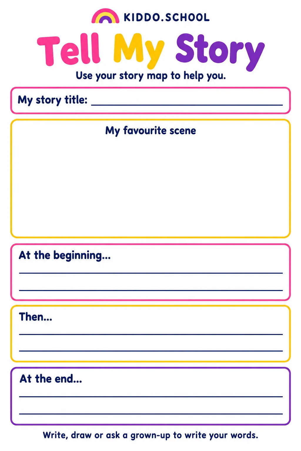 Preview of Tell My Story