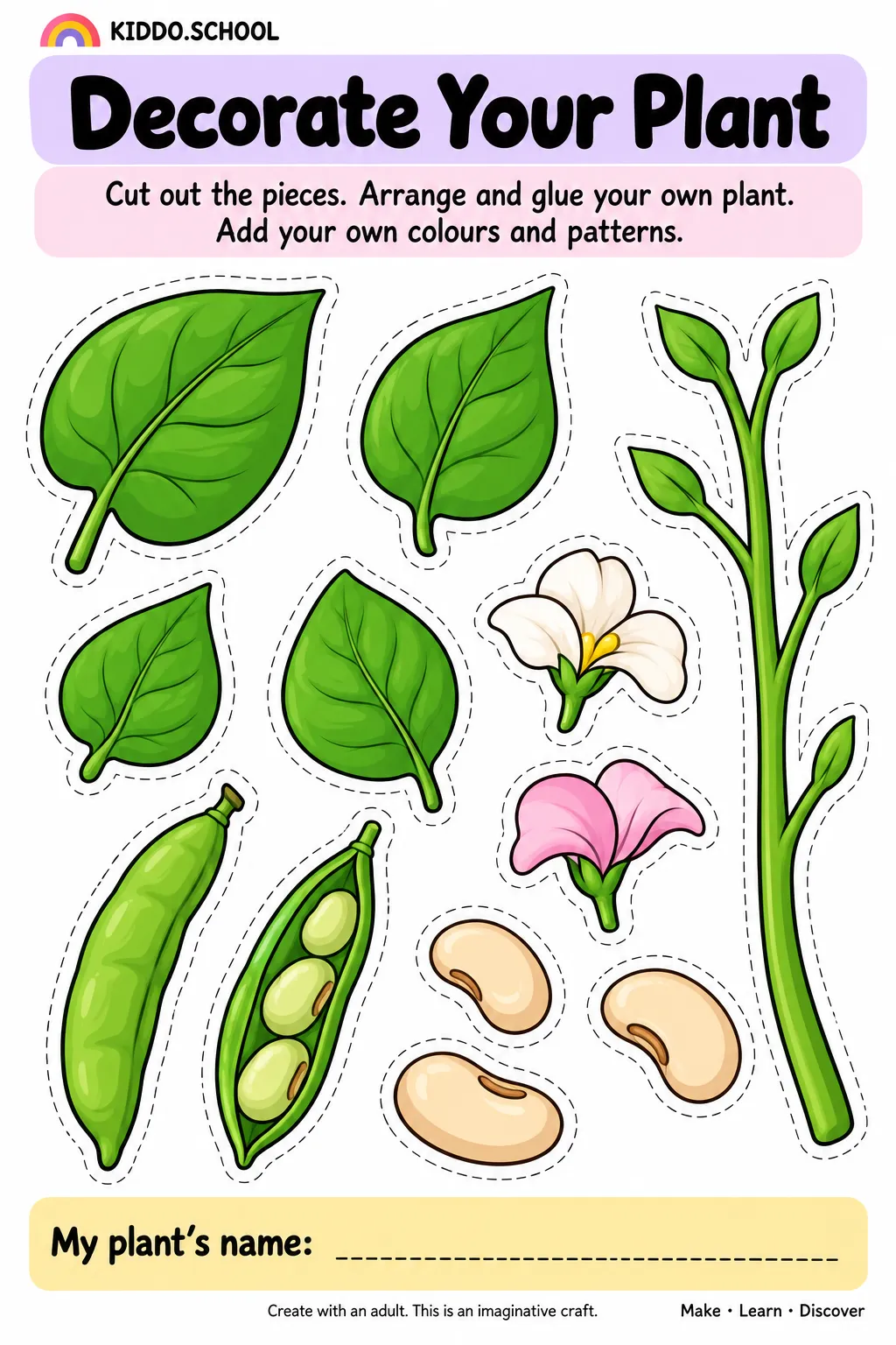 Preview of Decorate Your Plant