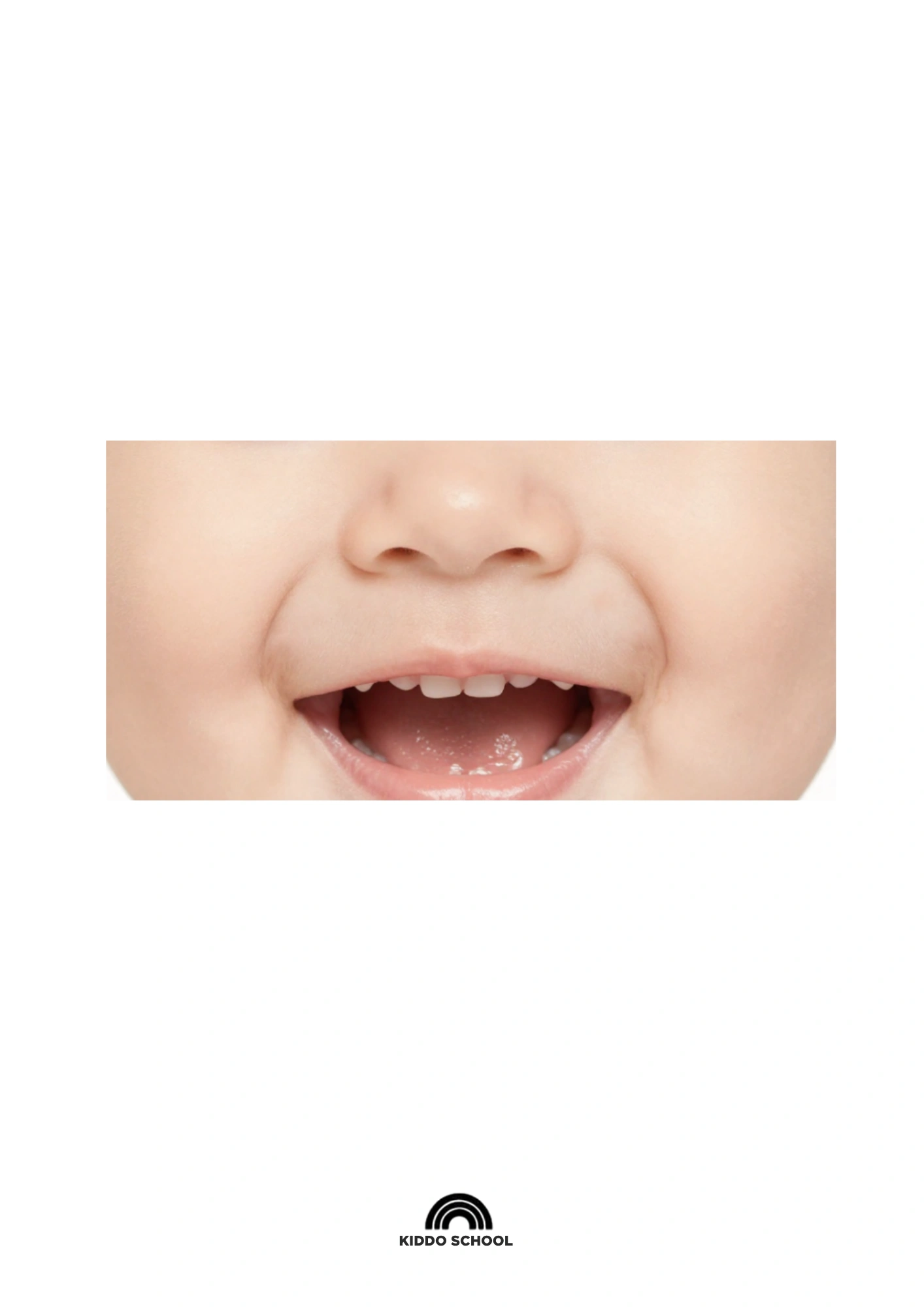 Baby mouth visual card