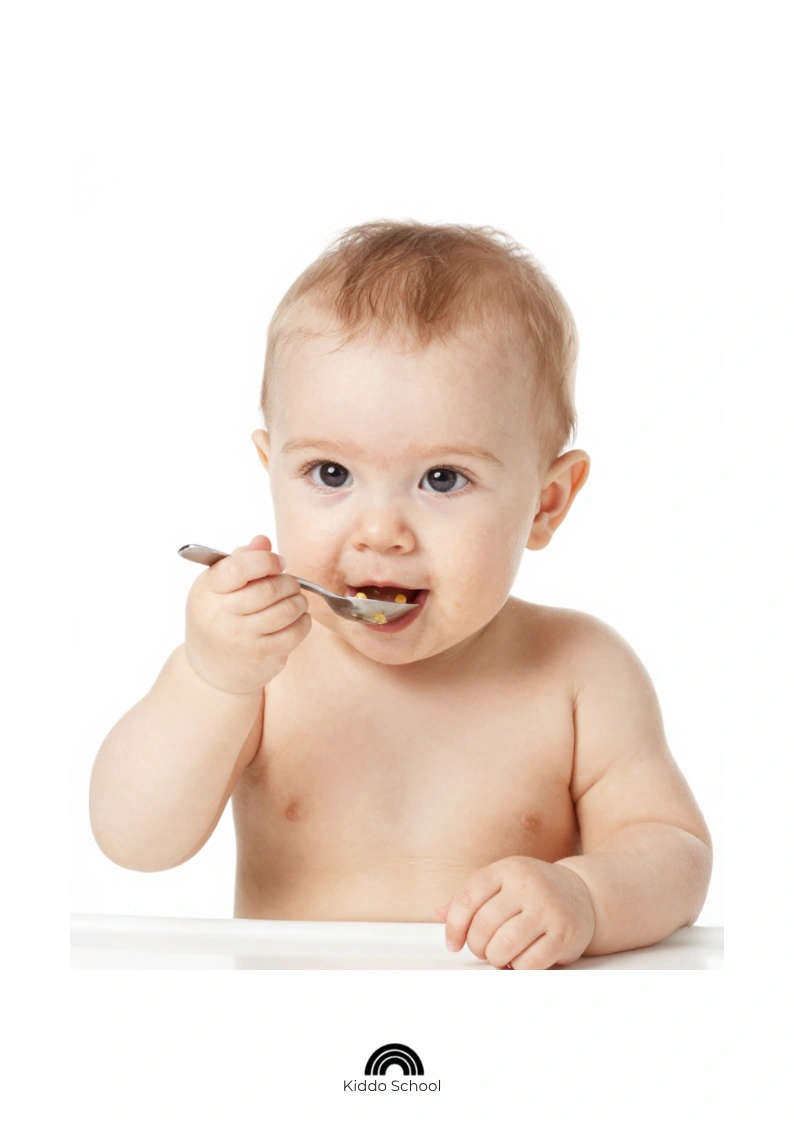 Baby eating