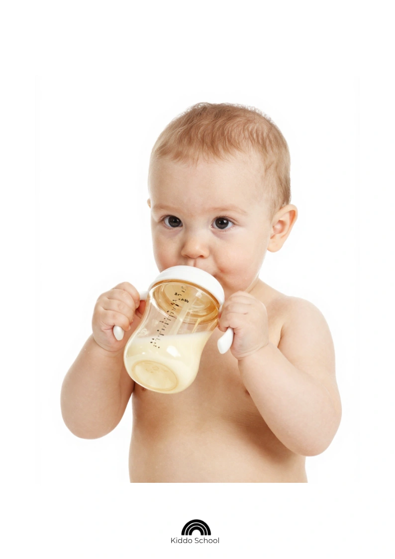 Baby drinking