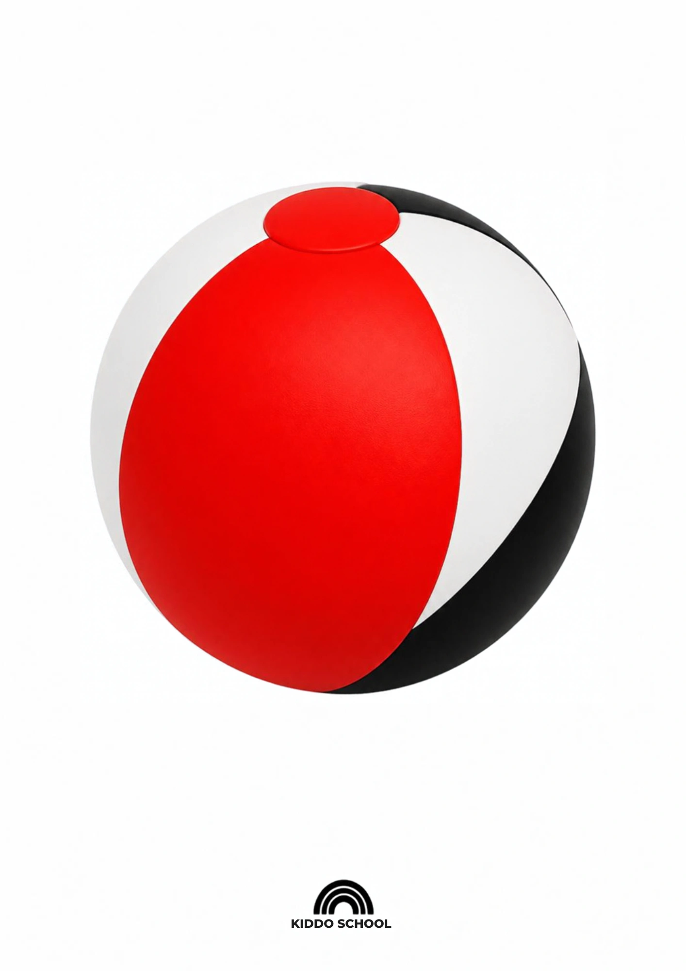 Simple ball flashcard for babies
