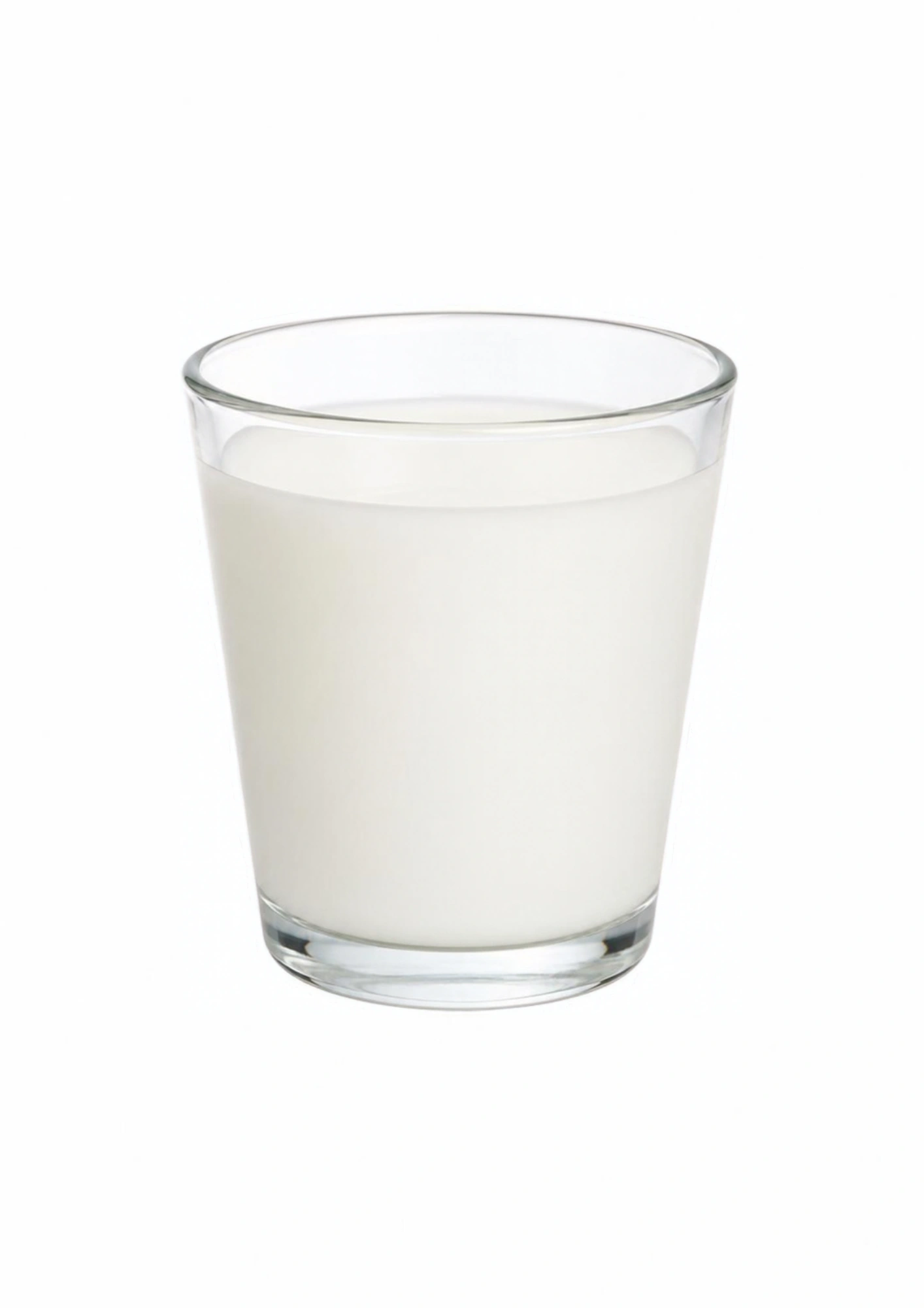 Cup of milk flashcard for toddlers