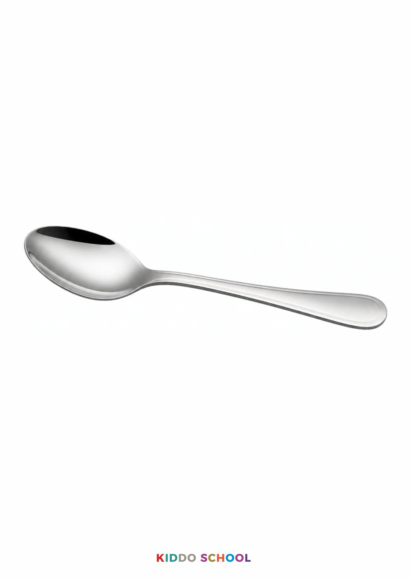 Spoon flashcard for toddlers