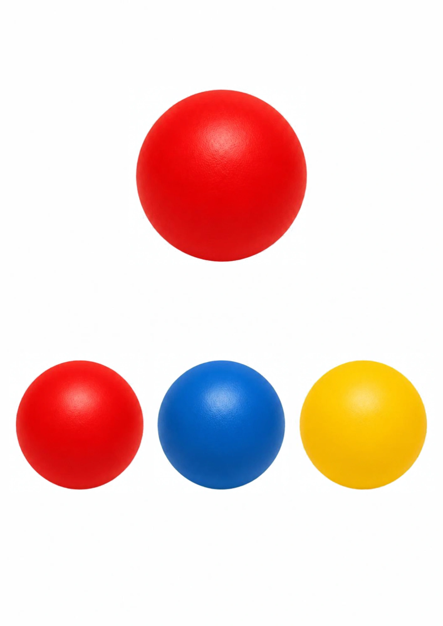Red color matching activity with visual choices